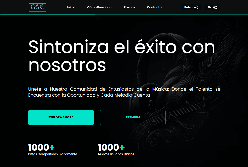 Vista previa del proyecto Global Streaming Community